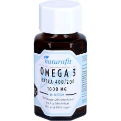 Naturafit Omega-3 extra 400/200 Kapseln 40 St