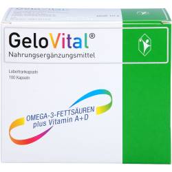 Gelovital Nahrungsergänzungsmittel Lebertran Kaps. 100 St