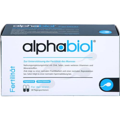 Alphabiol Fertilität für den Mann Kapseln 60 St