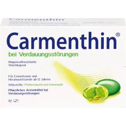 Carmenthin bei Verdauungsstörungen msr.Weichkaps. 42 St