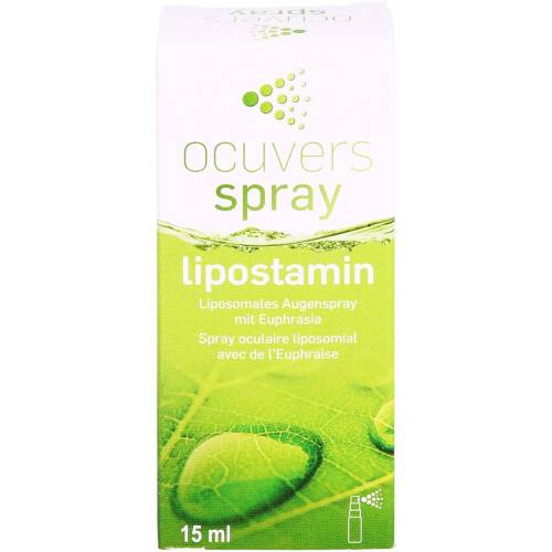 Ocuvers spray lipostamin Augenspray mit Euphrasia 15 ml