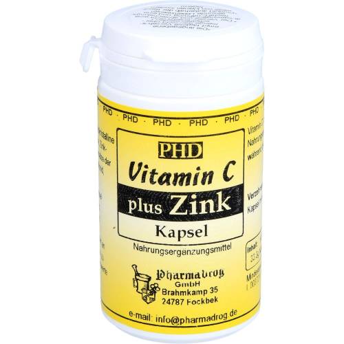 Vitamin C Plus Zink Kapseln 60 St