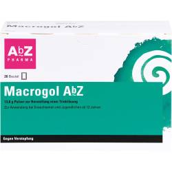 Macrogol AbZ Plv.z.Her.e.Lsg.z.Einnehmen 20 St