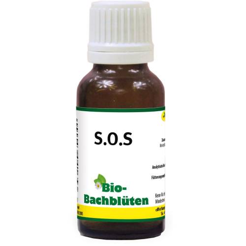 Bachblüten S.O.S flüssig vet. 20 ml