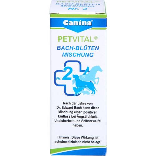 Petvital Bachblüten Nr.2 Globuli vet. 10 g