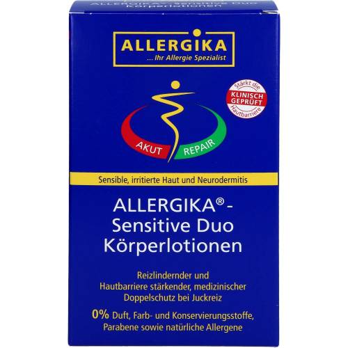 Allergika sensitive Duo Körperlotionen 400 ml