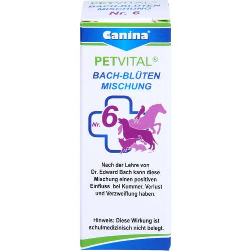 Petvital Bachblüten Nr.6 Globuli vet. 10 g