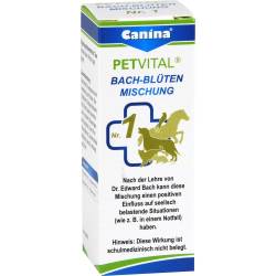 Petvital Bachblüten Nr.1 Globuli vet. 10 g