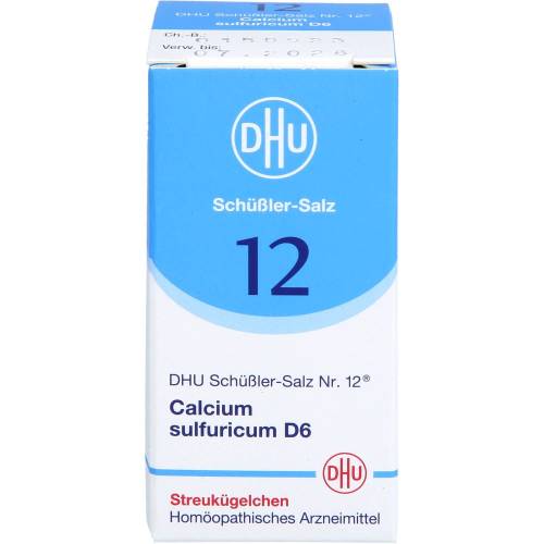 Biochemie Dhu 12 Calcium sulfuricum D 6 Globuli 10 g
