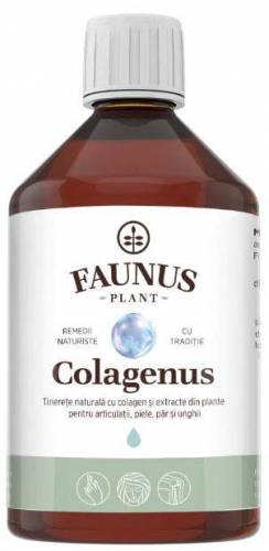 COLAGENUS - Colagen lichid hidrolizat pentru sanatatea articulatiilor, pielii, parului și unghiilor - 500ml, FAUNUS PLANT