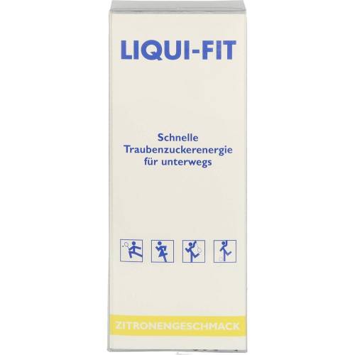 Liqui Fit flüssige Zuckerlösung Lemon Beutel 12 St