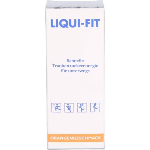 Liqui Fit flüssige Zuckerlösung Orange Beutel 12 St