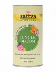 Sare de baie cu sare epsom, sare de mare, sare de Himalaya, Jungle Bloom, 300 g, Sattva
