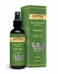 Deodorant fara aluminiu Patchouli 80ml - Sattva