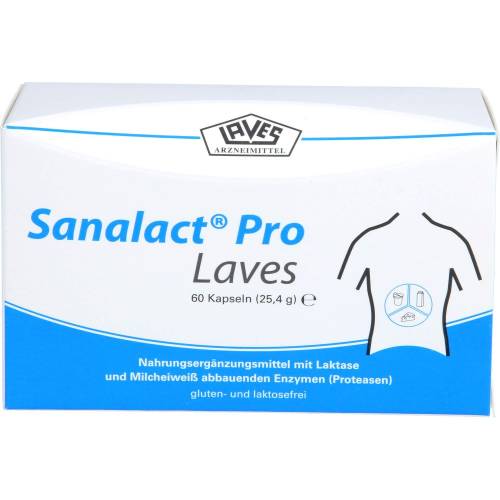Sanalact Pro Laves Kapseln 60 St