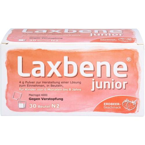 Laxbene junior 4 g Plv.z.H.e.Lsg.z.Einn.Kdr.6M-8J 120 g