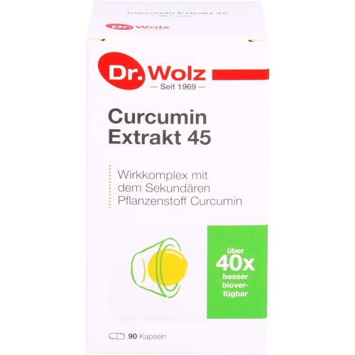 Curcumin Extrakt 45 Dr.Wolz Kapseln 90 St