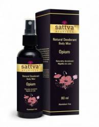 Deodorant fara aluminiu spray Opium 80ml - Sattva