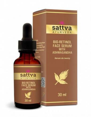 Ser cu retinol si ginseng indian 30ml - Sattva