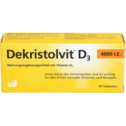 Dekristolvit D3 4000 I.E. Tabletten 30 St