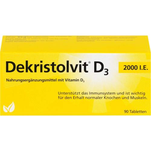 Dekristolvit D3 2000 I.E. Tabletten 90 St