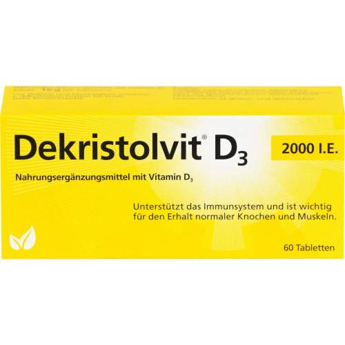 Dekristolvit D3 2000 I.E. Tabletten 60 St