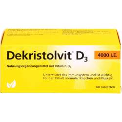 Dekristolvit D3 4000 I.E. Tabletten 60 St