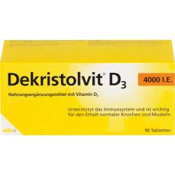 Dekristolvit D3 4000 I.E. Tabletten 90 St