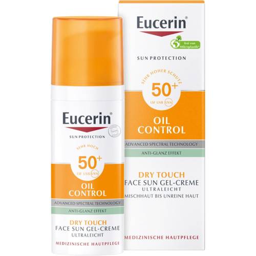 Eucerin Sun Gel-Creme Oil Contr.Anti-Gl.Eff.Lsf50+ 50 ml