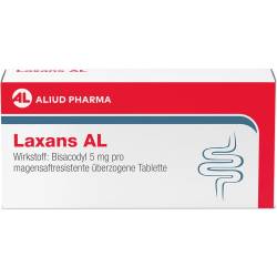 Laxans Al magensaftresistente überzogene Tabletten 30 St