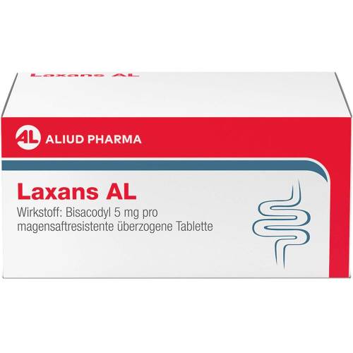 Laxans Al magensaftresistente überzogene Tabletten 100 St