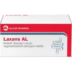 Laxans Al magensaftresistente überzogene Tabletten 100 St