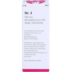 Nr.3 Ferrum phosphoricum D 6 spag.Glückselig 50 ml