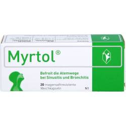 Myrtol magensaftresistente Weichkapseln 20 St