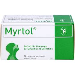 Myrtol magensaftresistente Weichkapseln 50 St