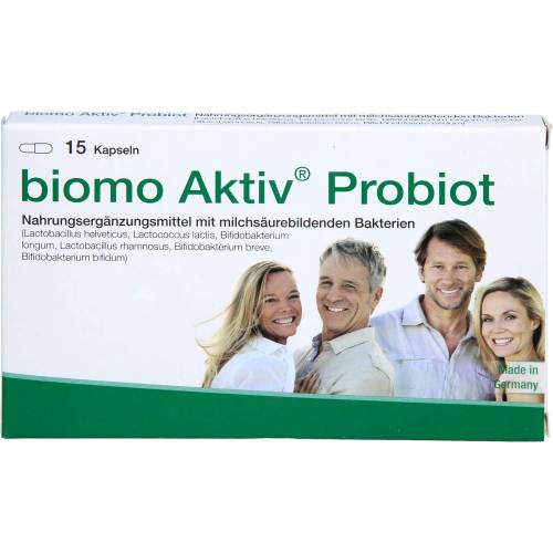 Biomo Aktiv Probiot Kapseln 15 St