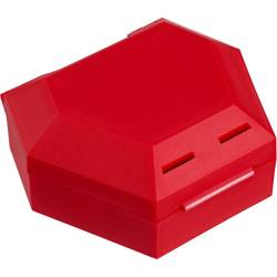 Zahnspangenbox mit Kordel rot 1 St