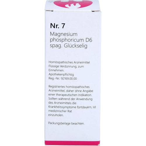 Nr.7 Magnesium phosphoricum D 6 spag.Glückselig 50 ml