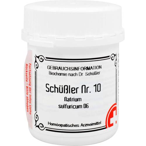 Schüssler Nr.10 Natrium sulfuricum D 6 Tabletten 400 St