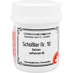 Schüssler Nr.10 Natrium sulfuricum D 6 Tabletten 400 St