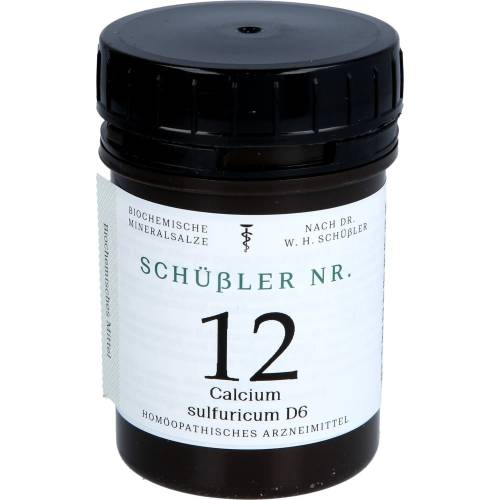 Schüssler Nr.12 Calcium sulfuricum D 6 Tabletten 400 St