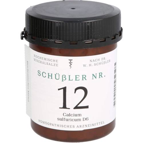Schüssler Nr.12 Calcium sulfuricum D 6 Tabletten 1000 St