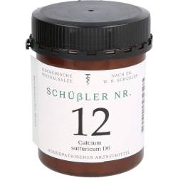 Schüssler Nr.12 Calcium sulfuricum D 6 Tabletten 1000 St