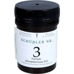Schüssler Nr.3 Ferrum phosphoricum D 12 Tabletten 400 St