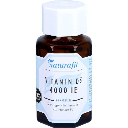 Naturafit Vitamin D3 4000 I.E. Kapseln 90 St
