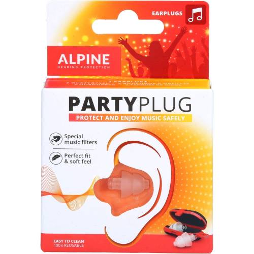 Alpine Partyplug Ohrstöpsel 2 St