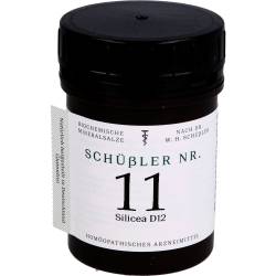 Schüssler Nr.11 Silicea D 12 Tabletten 400 St