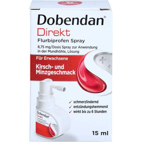 Dobendan Direkt Flurbiprofen Spray 8,75mg/Dos.Mund 15 ml