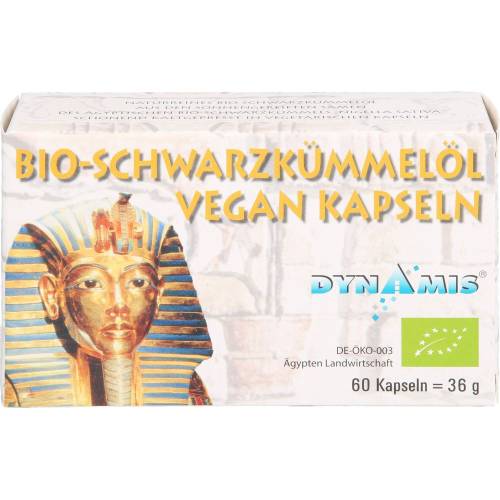 Schwarzkümmel Bio vegan Kapseln 60 St