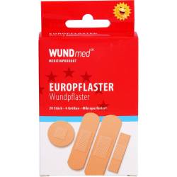 Euro Pflaster wasserabweisend 4 Größen 20 St